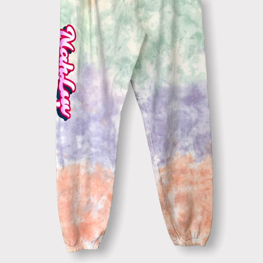 NEW By Samii Ryan Nah Luv Tie-Dye Sweatpants Size Large - Picture 7 of 9
